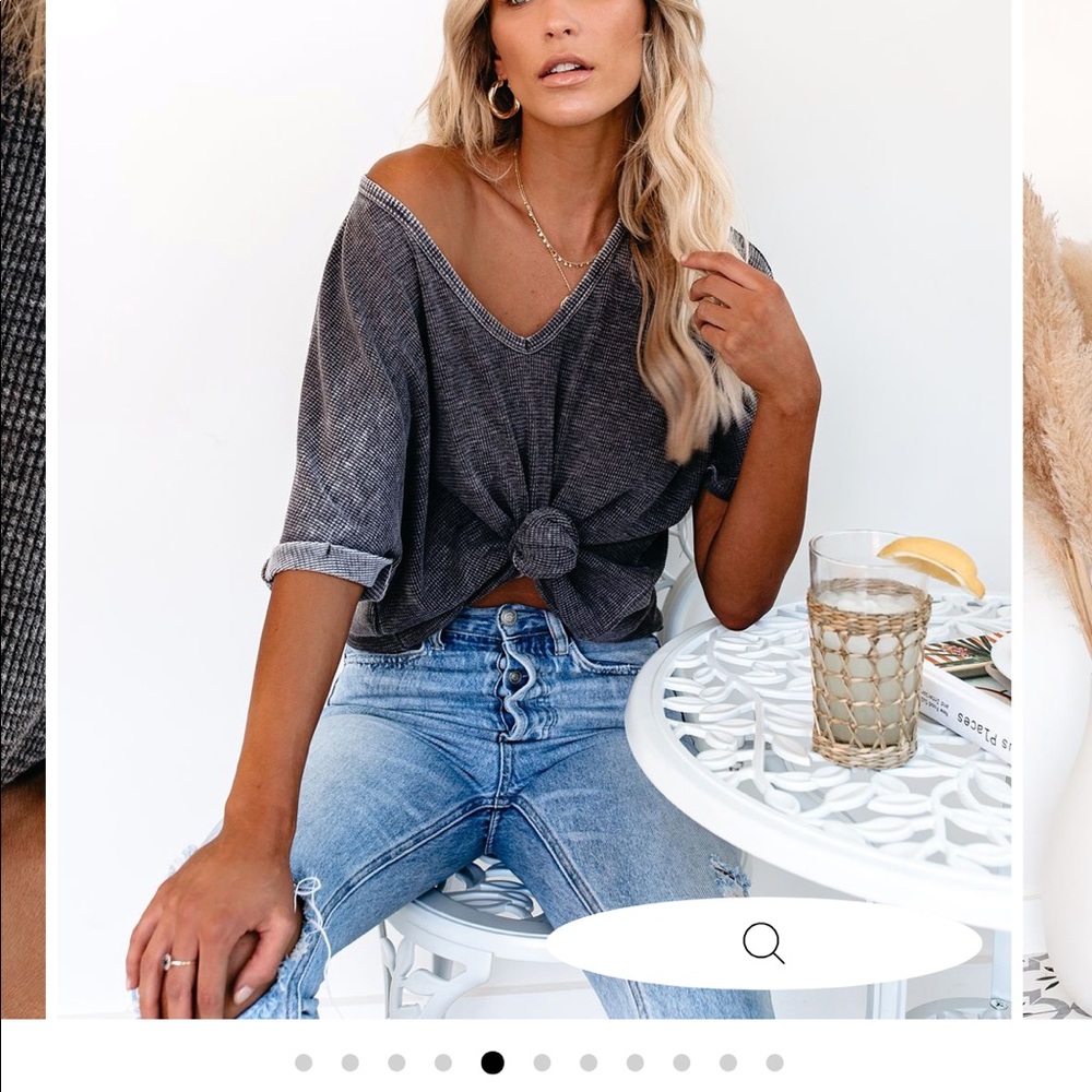 Vici high low shirt